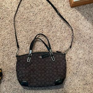 Coach crossbody purse with matching wallet